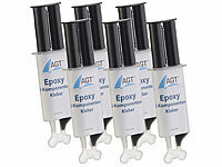 AGT Epoxy 2-Komponenten-Kleber, hohe Belastbarkeit: 23 N/mm², 6er-Pack; Klebesticks für Heißklebepistolen Klebesticks für Heißklebepistolen Klebesticks für Heißklebepistolen 