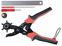 AGT Lederwerkzeuge, Riemen-Lochstanzer-Werkzeug, Lederwerkzeug Set