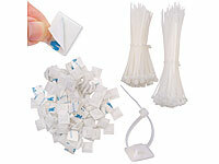 AGT Kabel Kabelclips, Kabelbinder Befestigungssockel