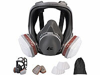 AGT Silikon Atemschutzmaske, Feinstaubmaske, Kopfriemen