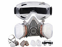 AGT Vollsichtschutzbrille, Atemschutz Maske; Wiederverwendbare Vollgesichts-Atemschutzmasken mit austauschbaren Filtern Wiederverwendbare Vollgesichts-Atemschutzmasken mit austauschbaren Filtern Wiederverwendbare Vollgesichts-Atemschutzmasken mit austauschbaren Filtern