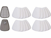 AGT Vollgesichts-Atemschutz, Atemschutzmaske mit Partikelfilter