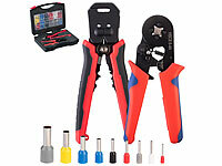 AGT Crimpzange Vierkant, Aderendhülsenzange, Presszange; Ösenzange-Sets mit Lochstanze Ösenzange-Sets mit Lochstanze Ösenzange-Sets mit Lochstanze