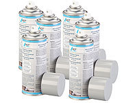 AGT 6er-Set Allesdichter-Sprays mit 6x 400 ml, schwarz; Gewebebänder Gewebebänder Gewebebänder 