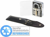 AGT Lockpicking-Set mit 17-teiliger Dietrich-Tasche, Versandrückläufer