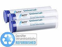 AGT 3er-Pack Universal-Kraftknete, Versandrückläufer; 2-Komponenten-Kleber, Parkett- und Laminat Reparatur-SetsSekundenkleber mit GranulatDichtungssprays 