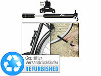 AGT Multiventil-Luftpumpe, Alu-Luftpumpe, Kleine Luftpumpe